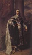 Peter Paul Rubens Charles I in Garter Robes (mk01) oil painting